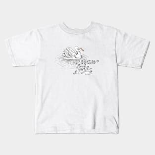 Swan Lake Ballet Kids T-Shirt